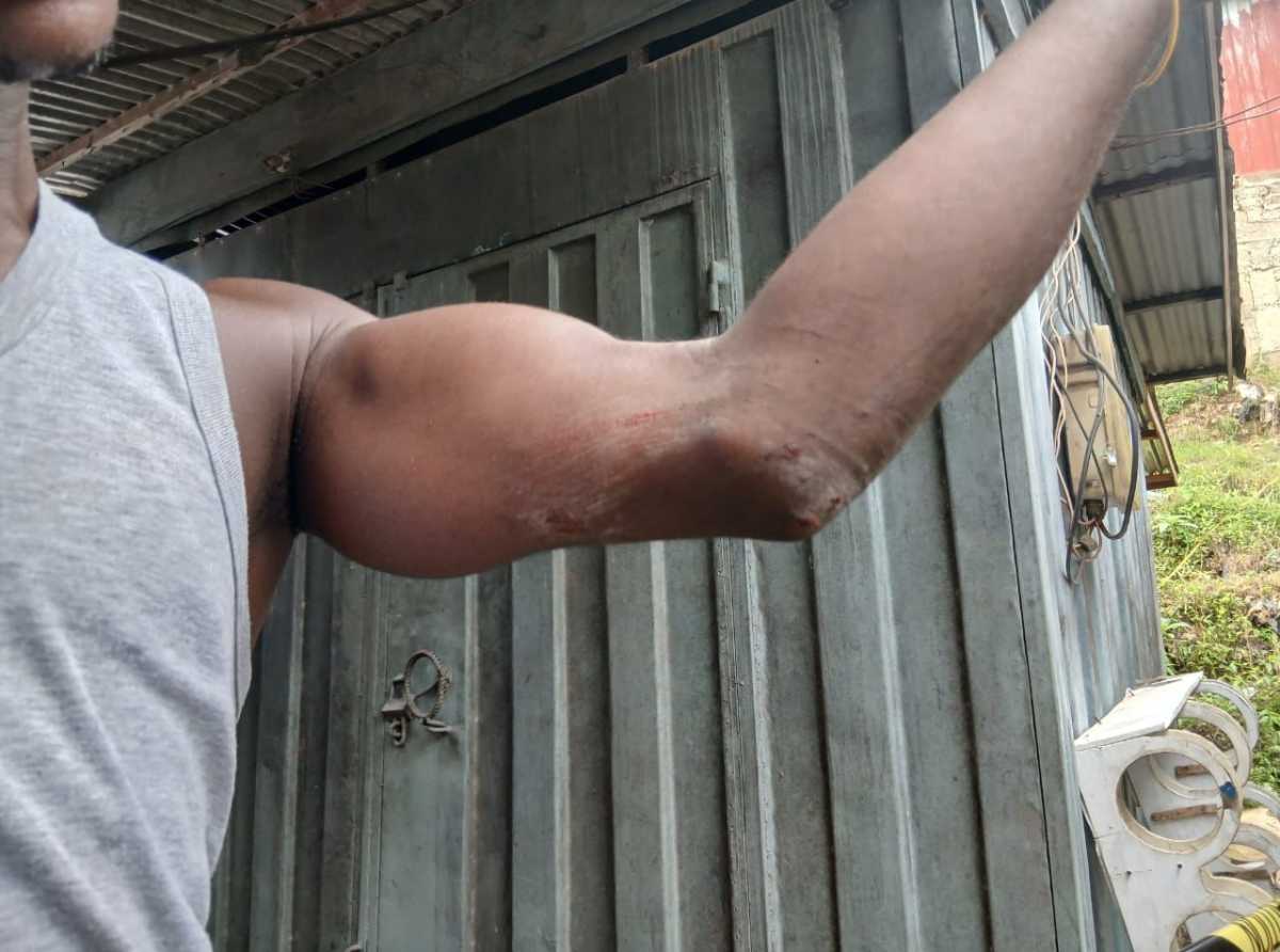23-year-old man escapes death after concrete floor caves in at Tarkwa